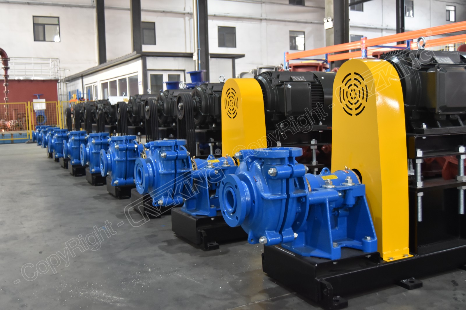 &nbsp;thickened high chromium throatbush horizontal slurry pump copper mine tailings delivery.JPG