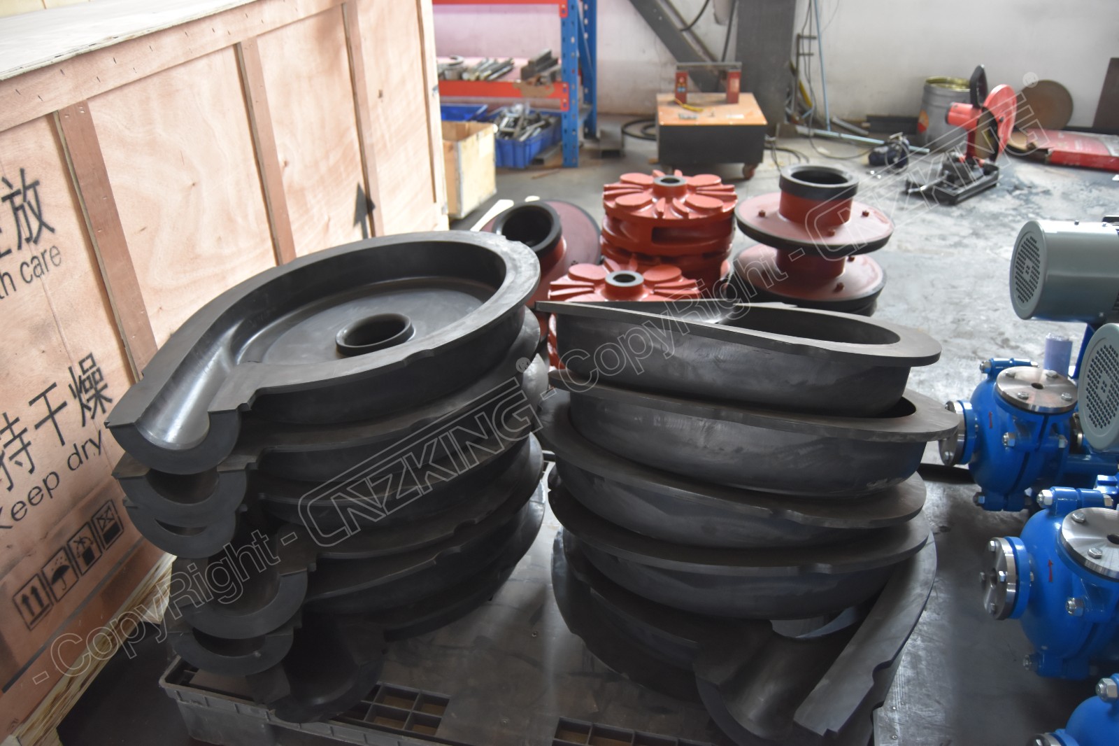 rubber liner for AH slurry pump coal ash pumping replacement.JPG